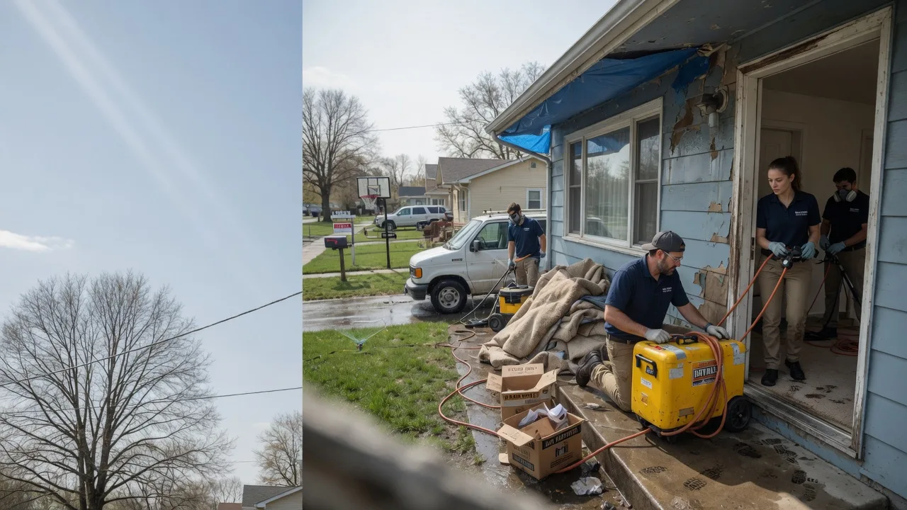 Basement Flood Cleanup in Gates, NC near me